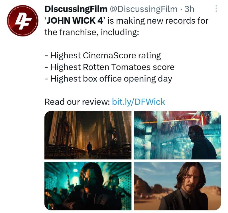 John Wick Chapter 4 جان ویک چهار