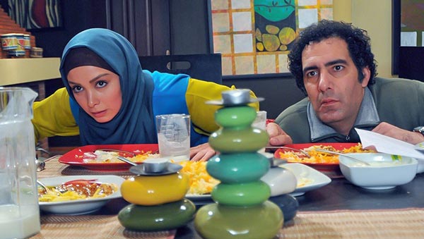 بهنام تشکر و فرناز رهنما در سریال ساختمان پزشکان 1390