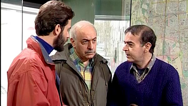 حمید لولایی، پژمان بازغی و اسماعیل داورفر در سریال آژانس دوستی